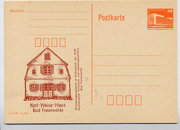 DDR P86II-13-88 C17 Privater Zudruck KARL WEISE Bad Freienwalde 1988 - Cartoline Private - Nuovi