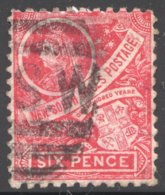 Victoria And Arms Of Colony 6d. Carmine Perf 11 X 12  SG 256 - Used Stamps