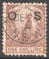 OFFICIAL  Kangaroo 1/- Perf 12 SG O 44a - Used Stamps