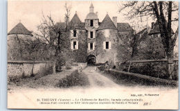 89 TREIGNY - Le Château De Ratilly, Facade Principale. - Treigny