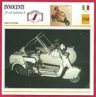 Innocenti 125 Cm3 Lambertta B, Scooter De Ville, Italie, 1948, Mini Habillage, Maxi Technique - Sport