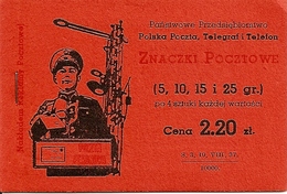 POLAND / POLEN, 1937, Booklet 4, 2.20 Zl, Orange - Libretti