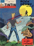 JOURNAL DES JEUNES TINTIN- N° 768- 1963- ROCK DERBY-AEROPLAGE BERCK PLAGE-62-VOITURE A VOILE-COSMONAUTE-EXODUS 47- - Tintin