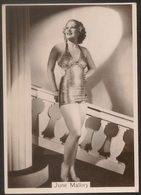 Cigarrete Card Vintage - Godfrey Phillips - Beauties Of To-Day - June Mallory Nº11 - Real Photo - Phillips / BDV