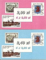 POLAND / POLEN, 1998, Booklet 27a/28a, Testbooklets Szczezin - Postzegelboekjes