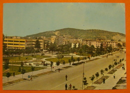Albania, LUSHNJA "VIEW OF TOWN", 1989, Communist Period, UNUSED. R - Albania