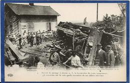 CPA Yvelines 78 Villepreux Les Clayes Déraillement Catastrophe Train  Chemin De Fer Gare Non Circulé - Villepreux