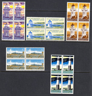 New Zealand 1969-76 Life Insurance, Mint No Hinge, Some Chalk-surfaced, Sc# , SG L56,L57,L58a,L59a,L62a - Nuovi