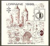 FRANCE Bloc CNEP N°9 (LORRAINE 1988) - Cote 25.00 € - CNEP