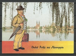 Deutschland 1995 Ansichtskarte NEURUPPIN (gesendet, Mit Briefmarke) - Neuruppin