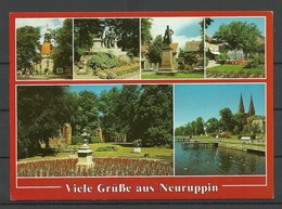 Deutschland Ansichtskarte NEURUPPIN (gesendet, Mit Briefmarke) - Neuruppin