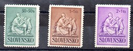 Serie De Eslovaquia N ºYvert 61/63 ** - Nuevos