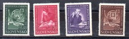 Serie De Eslovaquia N ºYvert 70/73 ** - Nuevos