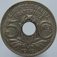 LaZooRo: France 5 Centems 1919 XF / UNC - 5 Centimes