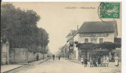 Jallieu  Grande Rue  Café Restaurant Des Marronniers - Jallieu