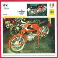 Rumi 125 Junior, Moto De Course, Italie, 1955, La Meilleure De La Classe - Sports