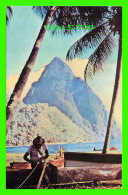 SAINTE LUCIE - THE PITONS, SOUFRIÈRE, ST LUCIA - - Santa Lucia