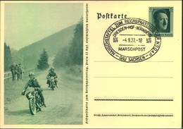 1937, MARSCHSTAFFEL ZUM REICHSPARTEITAG DRESDEN-HOF-NÜRNBERG - Franking Machines (EMA)