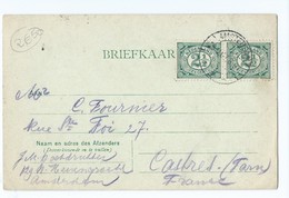 3046 - Nederland Pays Bas 1907 Amsterdam FOURNIER Castres - Marcophilie