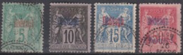 DEDEAGH - 4 Valeurs De 1893/1900 TTB - Gebruikt