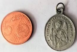 Medaille Religieuse - Religion ésotérisme: Pendentif  L'Archange Saint Raphaël - Religion & Esotericism