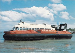 Postcard Hovertravel Freedom Hovercraft Operating Between Ryde And Southsea From 1974 Until 1982 My Ref  B22979 - Aéroglisseurs