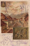 Kamnik , Gruss Aus Stein , Verlag Ivan Kozelj 1906 - Slovenië