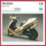 Tria Design Runner 50/125, Scooter D'exception (prototype), Italie, 1992, Le Scooter Sport De Demain - Sport