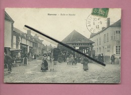 CPA - Hornoy - Halle Et Marché - Hornoy Le Bourg