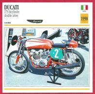 Ducati 175 Bicylindre Double Arbre, Moto De Course, Italie, 1958, Que Peut Faire La Technique Face Au Destin ? - Sports