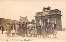 75001-PARIS- CARTE-PHOTO- CARROUSEL - Louvre