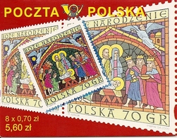 POLAND / POLEN, 2000, Booklet 45,  8x70 Christmas - Markenheftchen