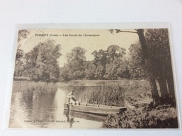 $ RARE $ 89 - FLOGNY Les Bords De L’armnçon Animée écrite Timbrée - Flogny La Chapelle