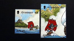 Guernsey 1297/8 **/mnh, EUROPA/ CEPT 2010, Kinderbücher - Guernesey