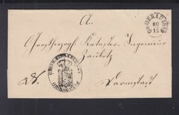 Falthülle Gross Gerau 1859 - Storia Postale