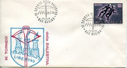 37822 San Marino Special Postmark 1974  Crossbow Turnier. Arcehery Shooting, Tir, Schiessen - Archery