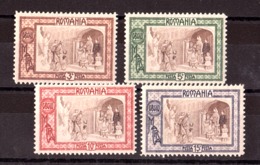 Roumanie - 1907 - N° 203 à 206 - Neufs * - Bienfaisance - Ungebraucht