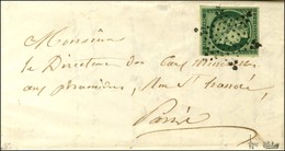 Etoile / N° 2 Vert Très Foncé Belles Marges Sur Lettres Avec Texte De Paris Pour Paris. Au Verso, Càd D'arrivée 27 DEC.  - 1849-1850 Ceres