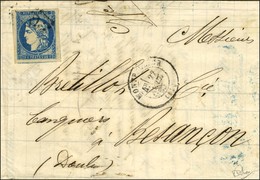 GC 2502 / N° 44 Marges Exceptionnelles Càd T 17 MONTPELLIER (33). 1871. - TB. - R. - 1870 Bordeaux Printing