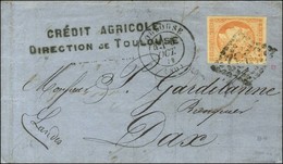 GC 3982 / N° 48 Orange Pâle Càd T 17 TOULOUSE (30). 1871. - TB. - 1870 Ausgabe Bordeaux