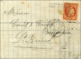 GC 2602 / N° 48 Rouge-sang Clair Càd T 17 NANTES. 1871. - TB. - R. - 1870 Ausgabe Bordeaux