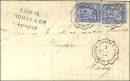 Conv. Stat. LONGWY / LY-Lon / MEURTHE ET MOSELLE / N° 78 (2). 1876. - SUP. - 1876-1878 Sage (Typ I)