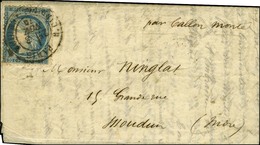 Càd PARIS / R. CARDINAL LEMOINE / N° 37 3 NOV. 70 Sur Lettre Pour Issoudun. Au Verso, Càd D'arrivée 7 NOV. 70. LE FERDIN - War 1870