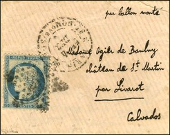Etoile 20 / N° 37 Càd PARIS / R. ST DOMque ST GN 58 4 DEC. 70 Sur Lettre Pour Livarot. Au Verso, Càd D'arrivée 7 DEC. 70 - War 1870