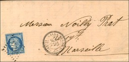 GC 5038 / N° 60 Càd LALLA-MAGHRNIA / ALGERIE Sur Lettre Avec Texte Pour Marseille. 1872. - TB / SUP. - R. - Autres & Non Classés