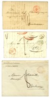 Lot De 3 Lettres De Provenances Diverses Avec Càd OUTRE-MER. - TB. - Schiffspost