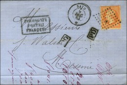 Ancre / N° 23 Càd SAID * 9 DEC. 64 Sur Lettre De Marseille Pour Messine. - TB / SUP. - R. - Maritime Post