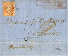 GC 5083 / N° 23 Sur Lettre Avec Texte Daté De Constantinople Le 6 Décembre 1865 Insuffisamment Affranchie Pour Marseille - Otros & Sin Clasificación