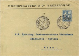 Càd TREBIZONDE / TURQUIE D'ASIE / Levant N° 17 Sur Lettre Pour Vienne. 1909. - SUP. - Other & Unclassified