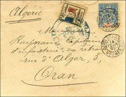 Cad CORR. D'ARMEES / NOUMEA / NC N° 46 + étiquette De Correspondance Militaire Obl Grand Cachet Bleu GENIE / NOUVELLE CA - Autres & Non Classés